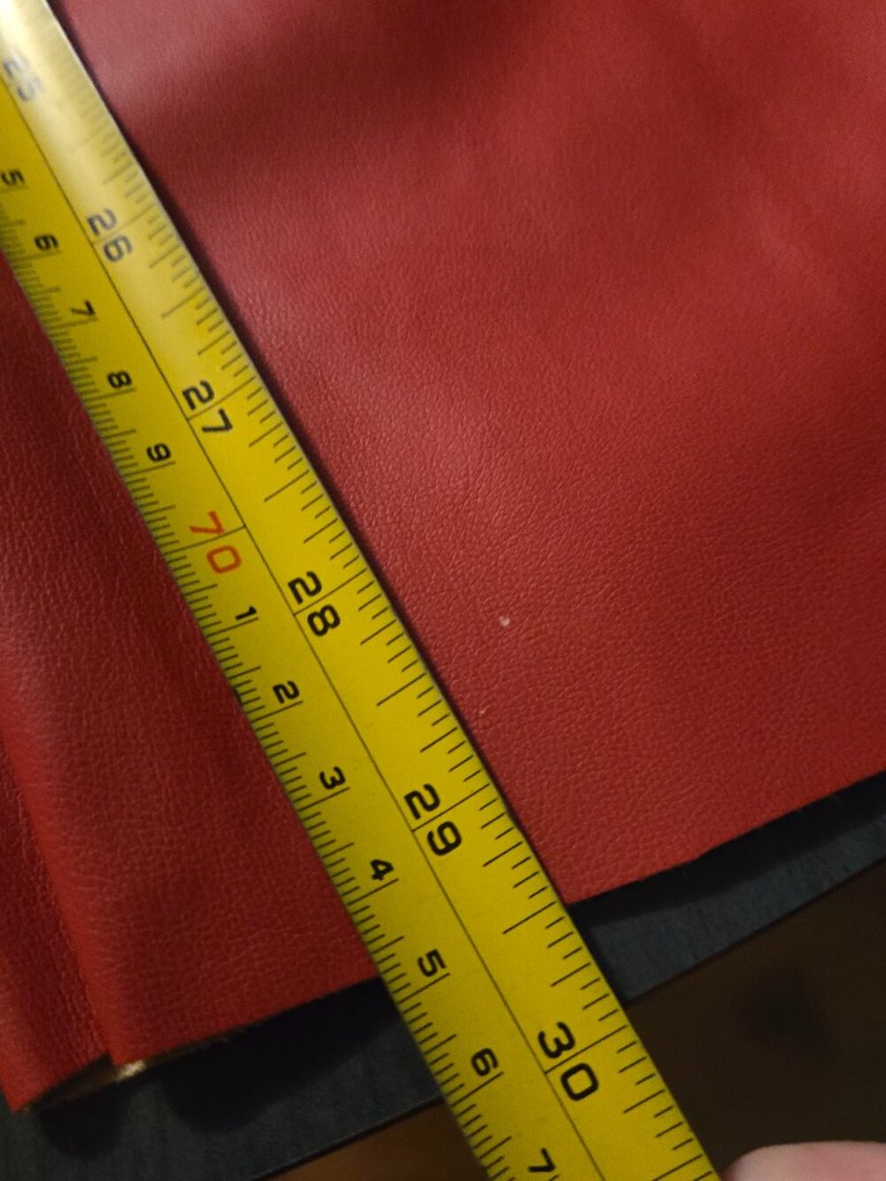 NWOT Red Faux Leather Pants Size Large 10-12 - Picture 10 of 10